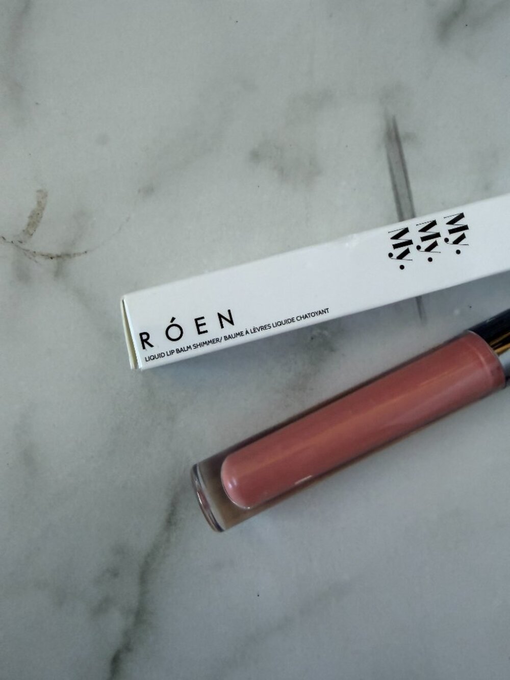 RÓEN Beauty Kiss My Liquid Lip Balm Shimmer Rumor 3ml New With Box - Picture 3 of 5